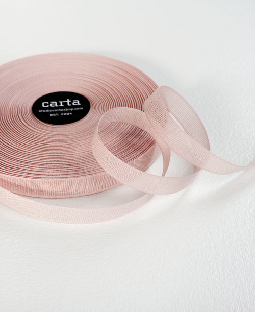 Loose weave cotton ribbon roll 54 yards