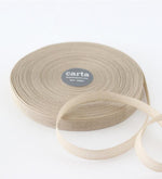 Loose weave cotton ribbon roll 54 yards - 1/2" width