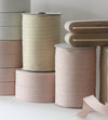 Metallic woven cotton ribbon 1” width