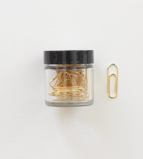 Gold Paper Clips