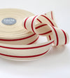 Striped cotton ribbon 1 ½” width- Roll of 44 yds