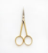 Silhouette scissors | gold handle